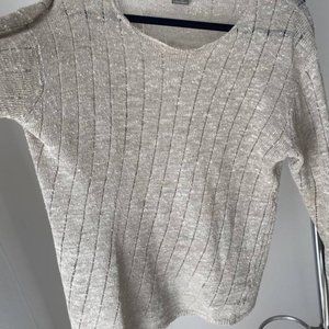 See thru Deconstructed Sweater